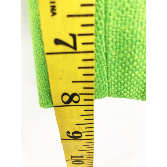 Vintage Christenfeld Neon Green Linen Cargo Shorts - Picture 7 of 7